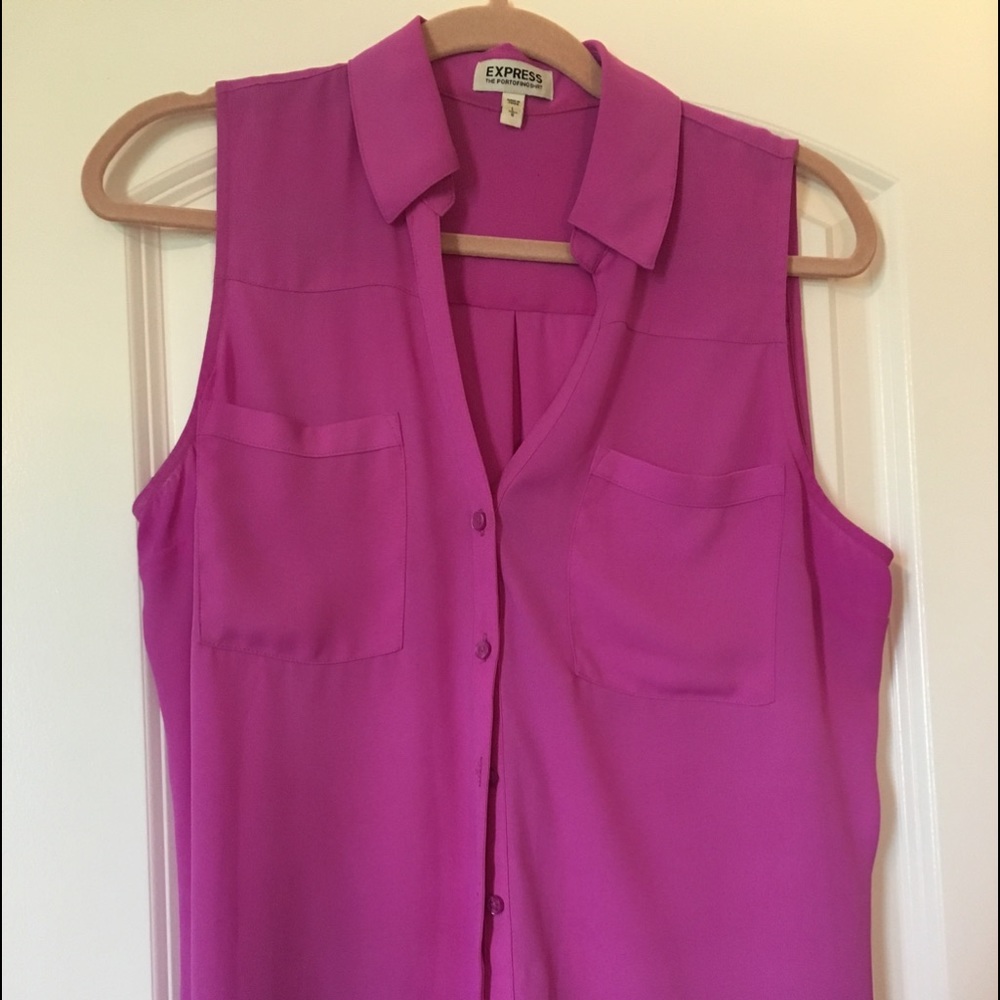 Button up tank